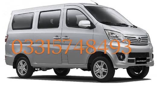changan karwan and Suzuki every only for bookings service