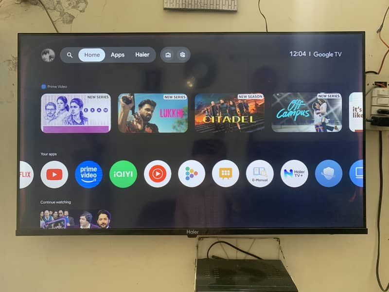 Haier android LED 3