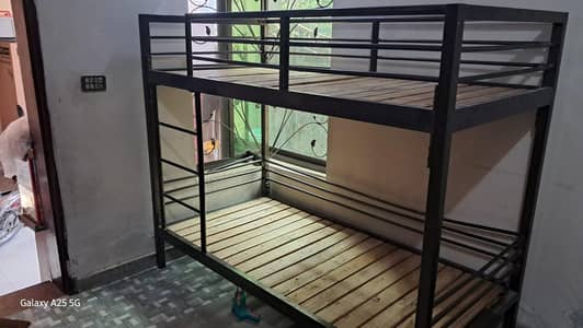 iron Double Story Bed 16' Gage Pipe