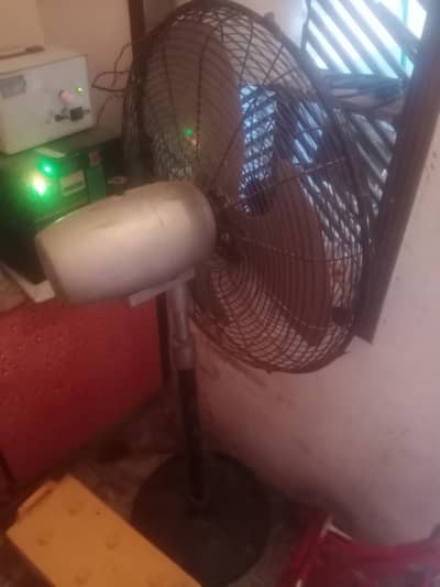 One Indus & One other Pedestal Fan