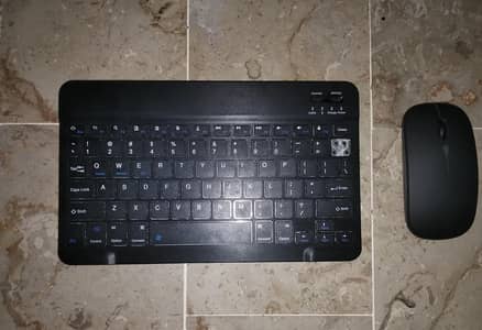 Bluetooth Keyboard and RGB mouse with USB and Bluetooth