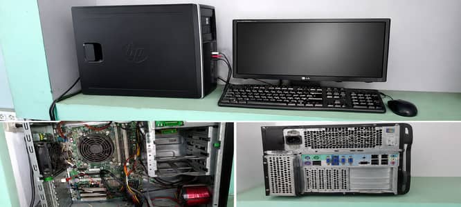 Intel Core i5 Desktop Computer Full Setup
