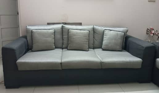 7 seater sofa set with Dewan
