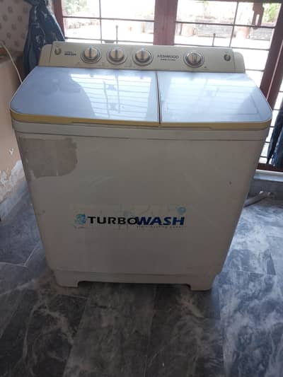Kenwood KWM - 1012SA Turbo Wash Twin Tub Washing Machine.