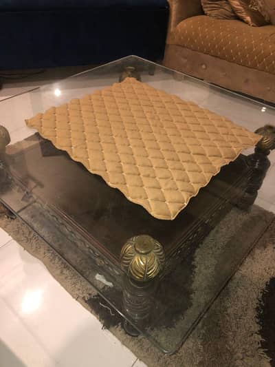 Coffee table chinioti style with sheesha top