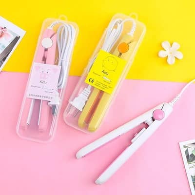 Mini Hair Straightener Ceramic-Tourmaline Coating Plates
