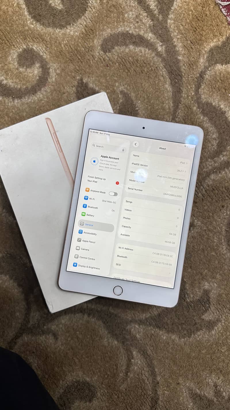 iPad mini 5 2