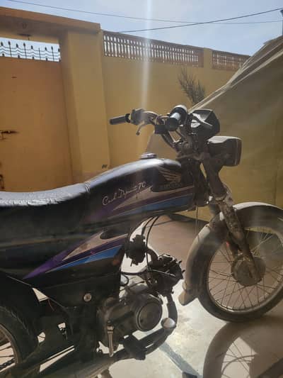 Honda CD 70 2007 khi Number