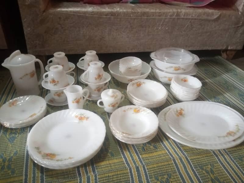 Dinner set 58 PCs Marble 1