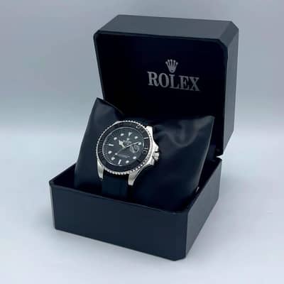 ROLEX Quartz Black dial