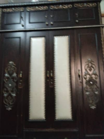 cupboard with wooden made on ordered from jubliee market madni masjid