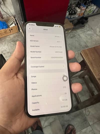 iPhone 12 Pro Max 128GB PTA Approved | Lush Condition | Original