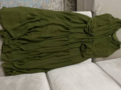 Fern green floral from