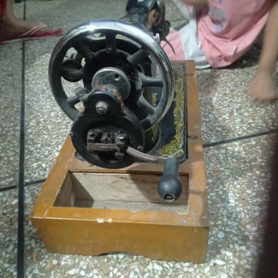 manual sewing machine . . .