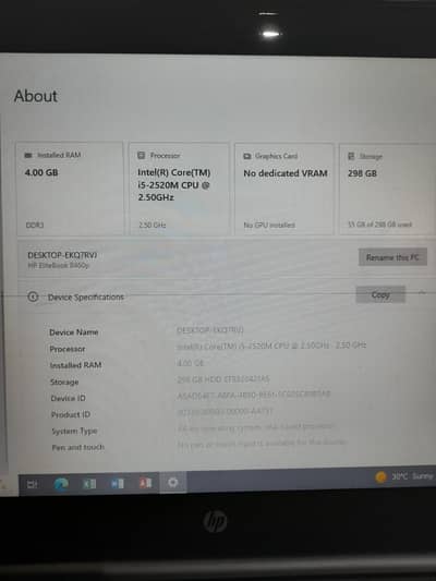 core i5 2nd generation 4Gb ram