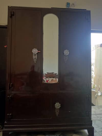 2 Door Iron Cupboard for Home Use