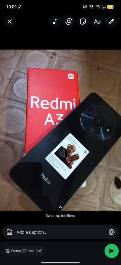 Redmi A3 4/64 new style phone