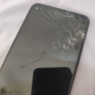 Google pixel 4a 5G Official PTA Approved Touch glass crack  urgent
