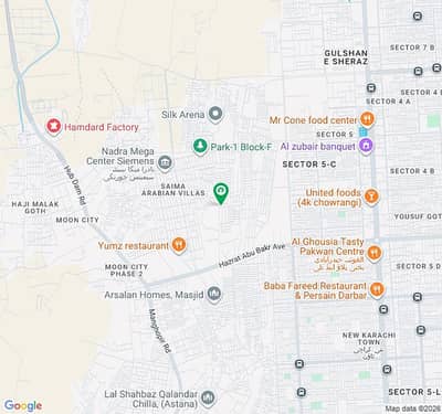 120 Yards, Commercial Plot, Old Block, North Town Residency Phase 1,