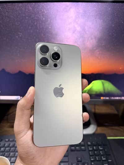 iPhone 15 Pro Max | 256GB | Non PTA| Both eSIMs Active