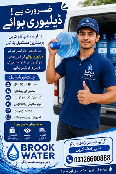 Job for delivery boy