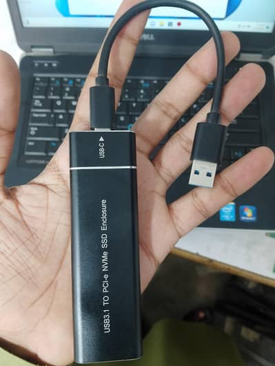 512GB 2242 size m. 2 nvme Gen4 ssd with enclosure