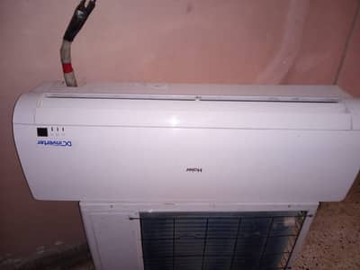 Haier inverter ac, working but leak coil