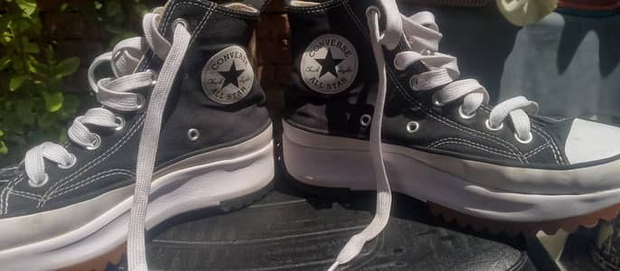 Converse Run Star Hike Black & White