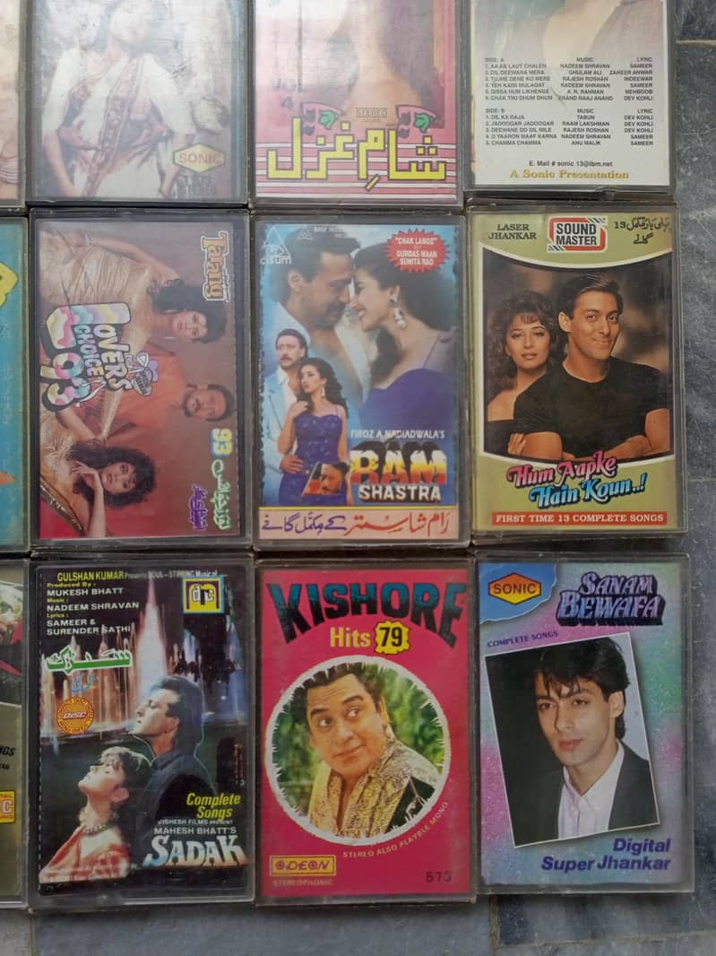 Cassettes 9