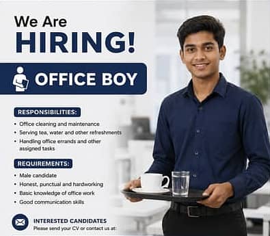 OFFICE BOY & CLEANER