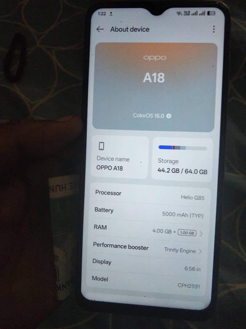 OPPO a18 1