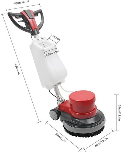 Single Disk Floor Cleaning Machine