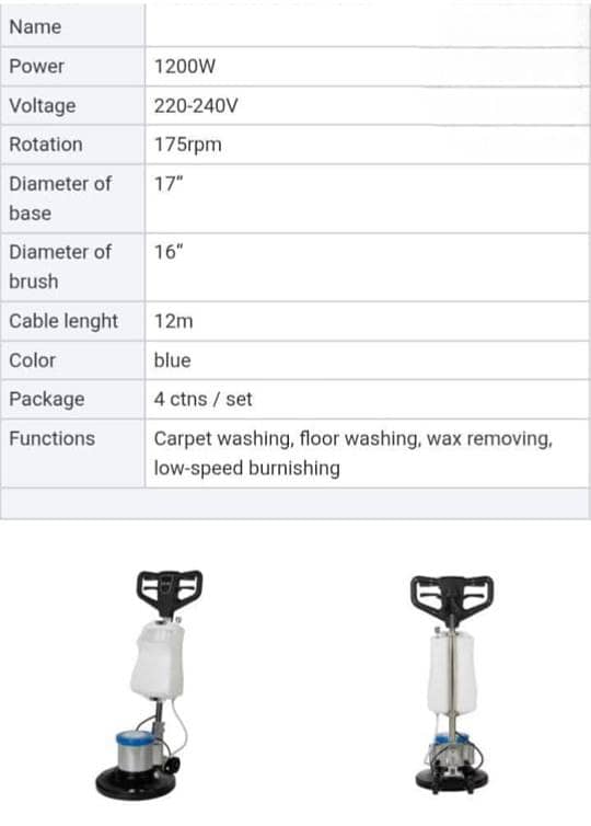 Single Disk Floor Cleaning Machine 2