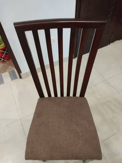 Wooden dining chairs