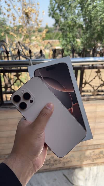 Iphone 16 promax 256 gb dual physical NON PTA