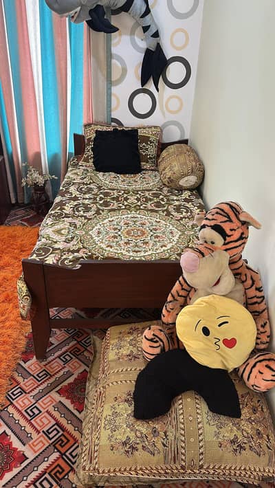 2 single bed for sale with mattress