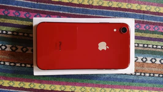 Iphone XR Pta with box red colour 79 health