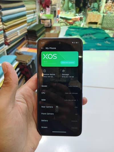 infinix hot 60i 6 ram 128stroge