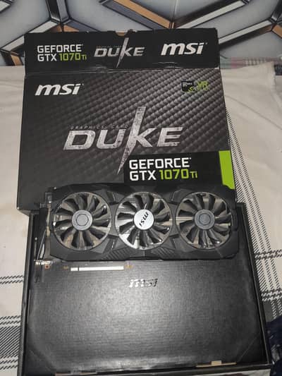 GTX 1070 Ti 8GB msi Duke edition