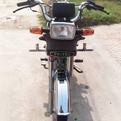 United 70cc black bike neat clean not used