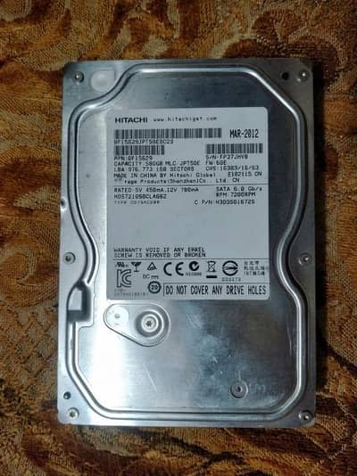 500 gb PC Hard for sale