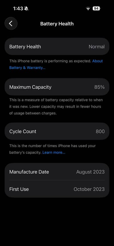 iPhone 15pro jv 128gb