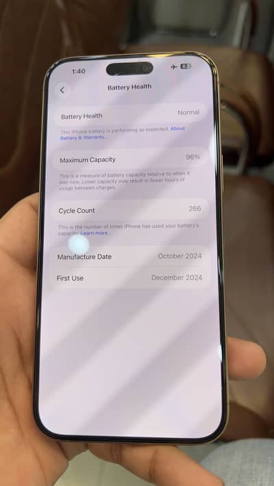 Iphone 16 Pro Max 256GB PTA