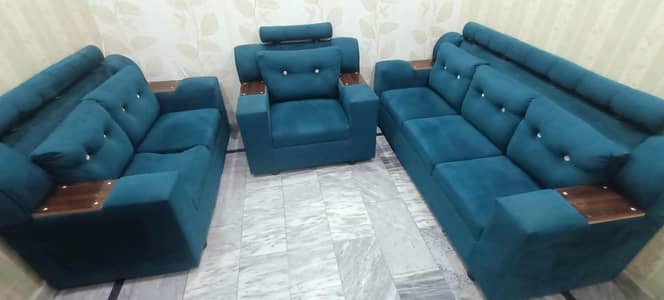 3,2,1 velvet sofa set for sale