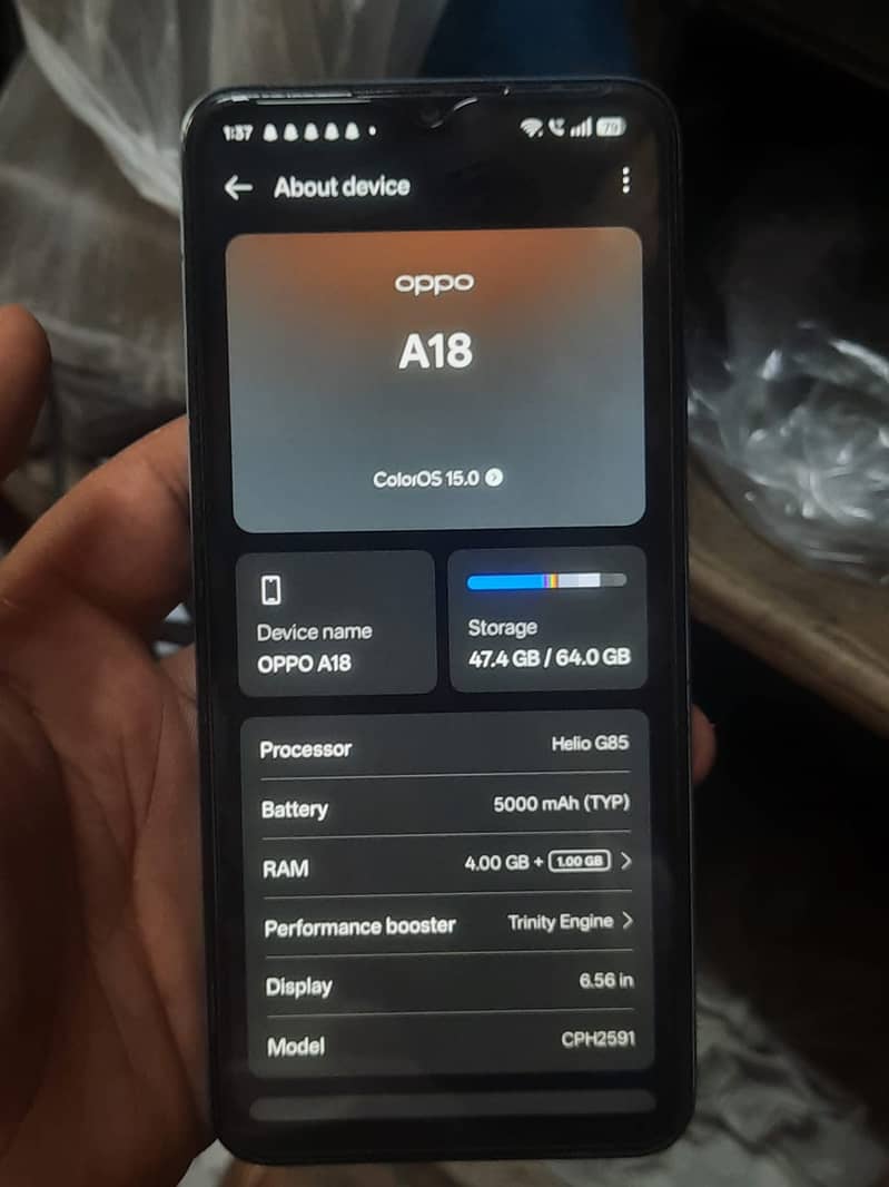 OPPO A18 6