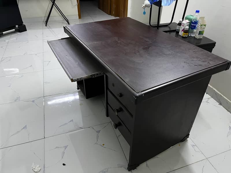wooden computer table 1
