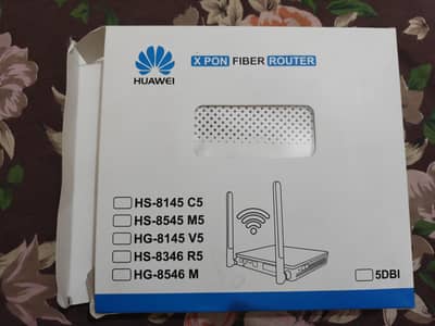 Huawei Xpon fiber router new