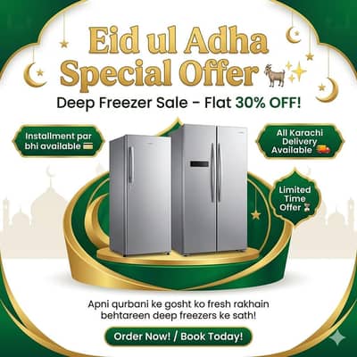 Waves Deep Freezer Available On 30% Discount