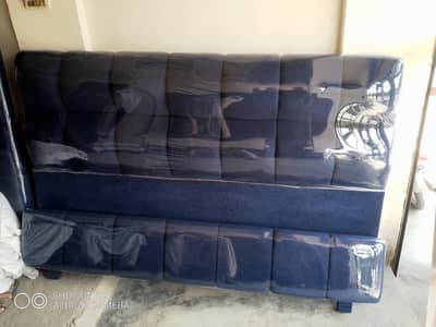 King size double bed with side tables