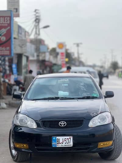 Toyota Corolla gli 2004 modle